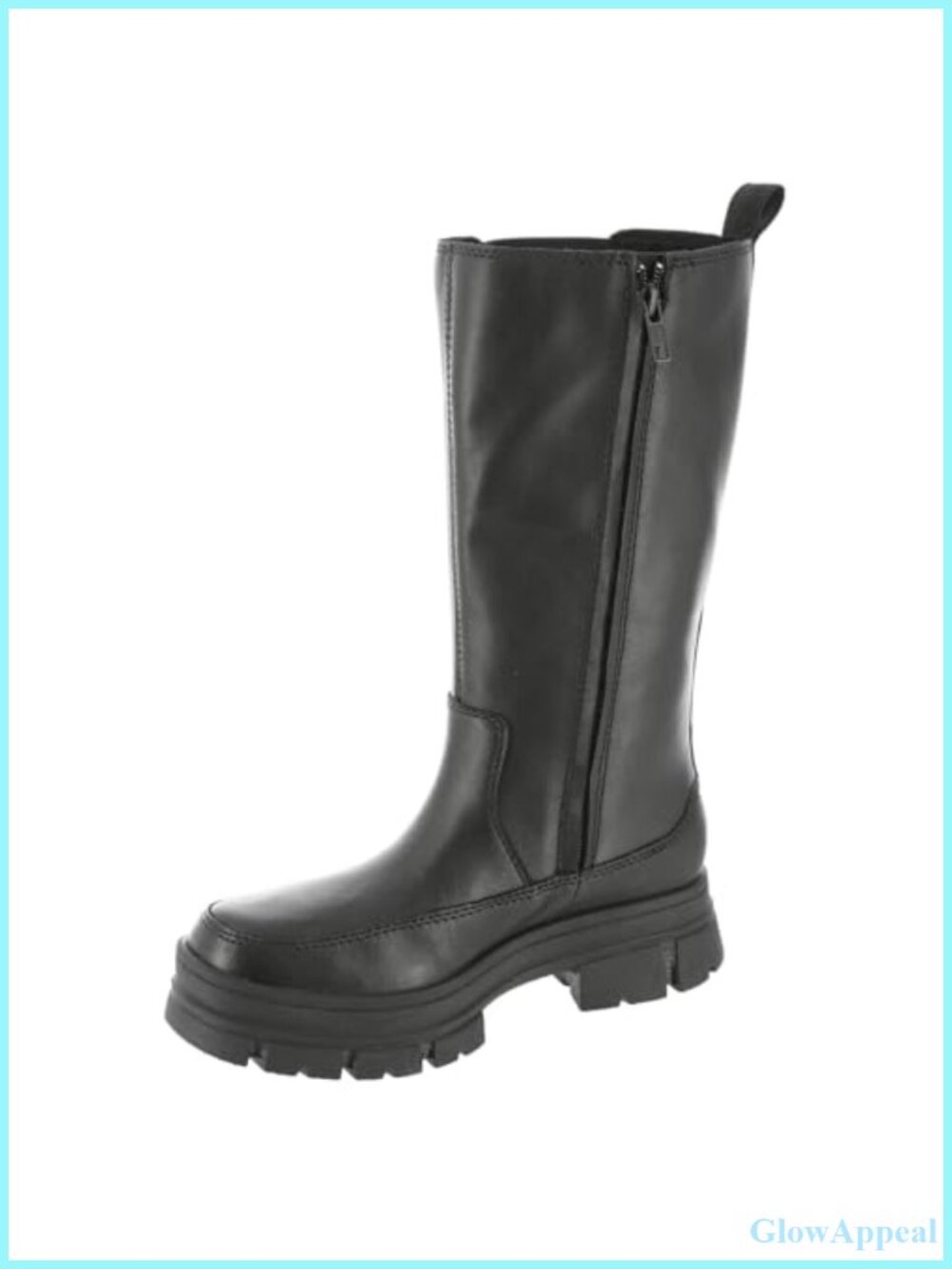 Waterproof Leather High Chelsea Boots with Elastic Gore & Medial Zipper - Picture 3 of 5